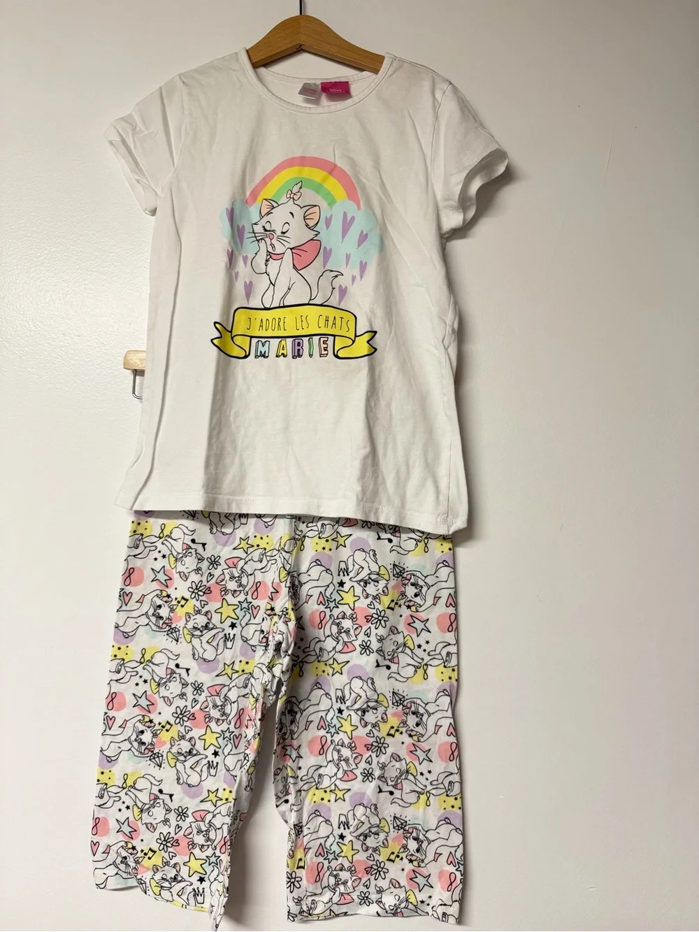 Lc. Waikiki Disney's The Aristocats Marie Cat Pajama Set Size 9-10 years